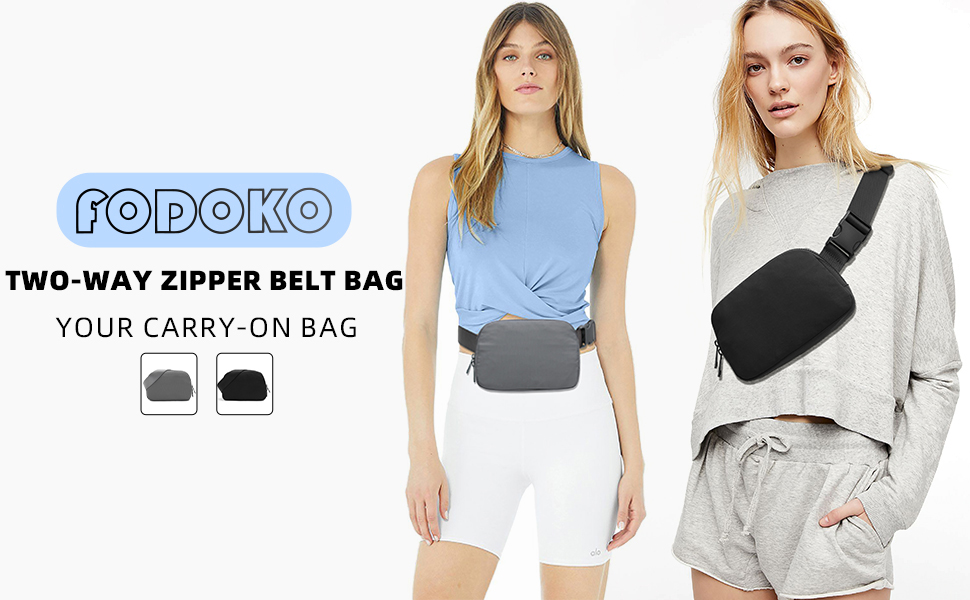 Amazon.com: FODOKO Small Fanny Pack for Women Cross Body