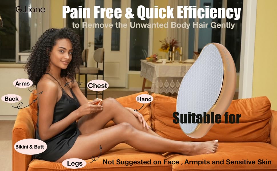 G.Liane Upgraded Crystal Hair Eraser(Gold)