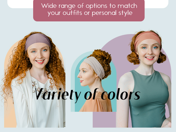 トップス bare tops hairband set black Amazon.com : Z-CHARMMY Head Bands for Women's Hair, Wide