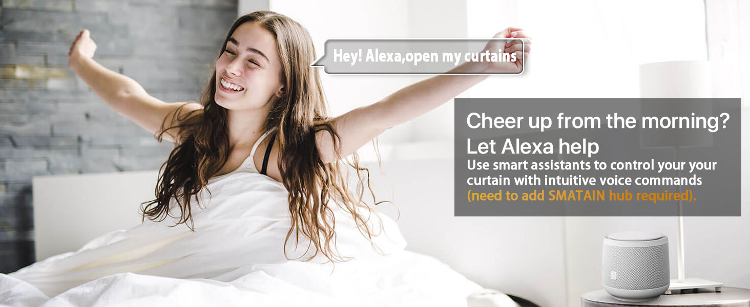 Alexa control curtain opener