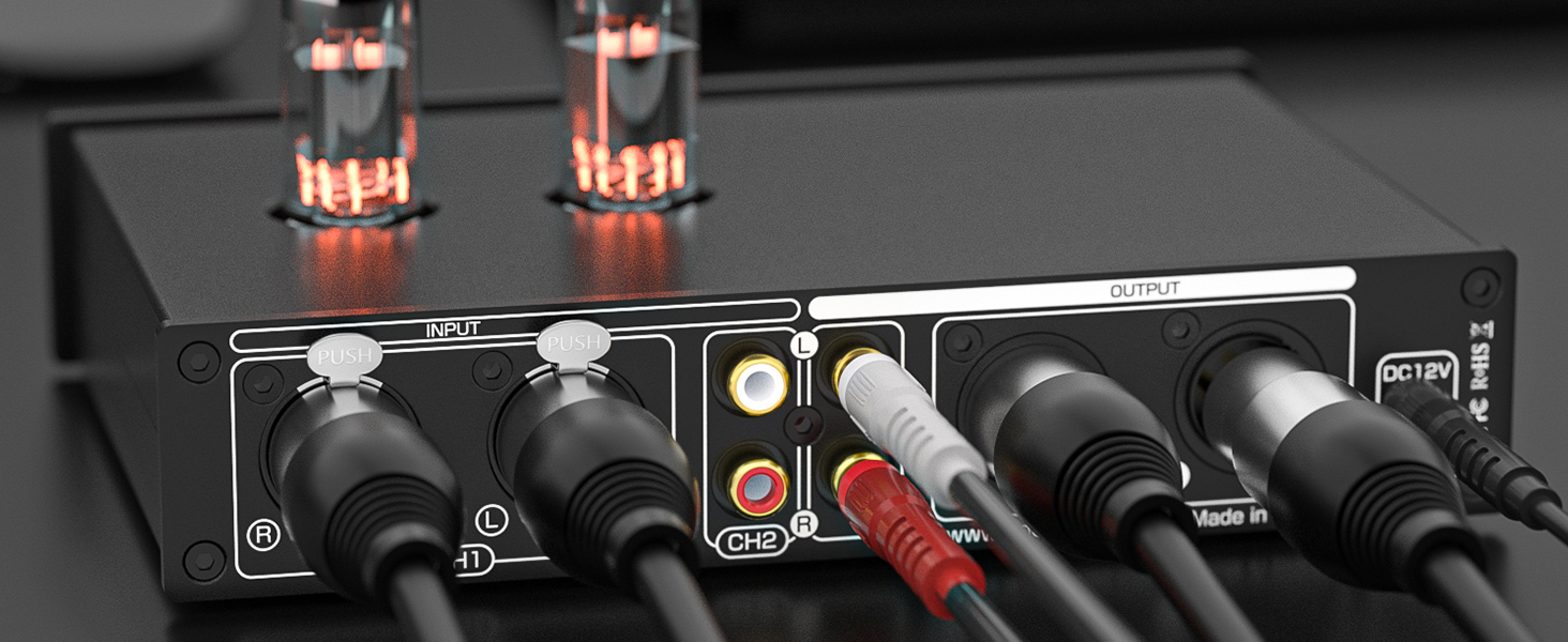 XLR Balanced IN&OUT