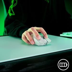 マウス・トラックボール Razer viper v3 pro White Razer Viper V3 Pro Lightweight USB Wireless Symmetrical