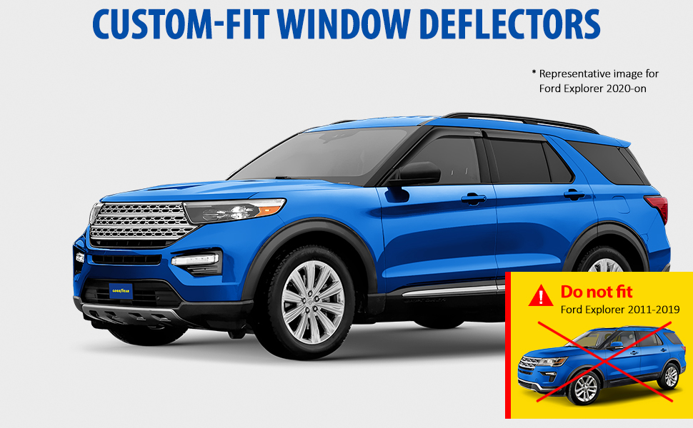 rain guards window deflectors