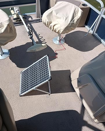 solar battery maintainer for boat