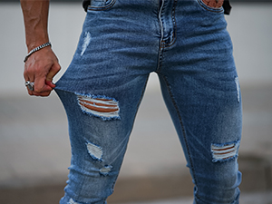 mens ripped jeans