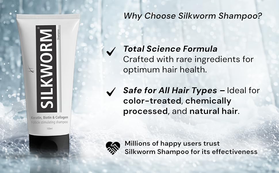 why chosse silkworm shampoo