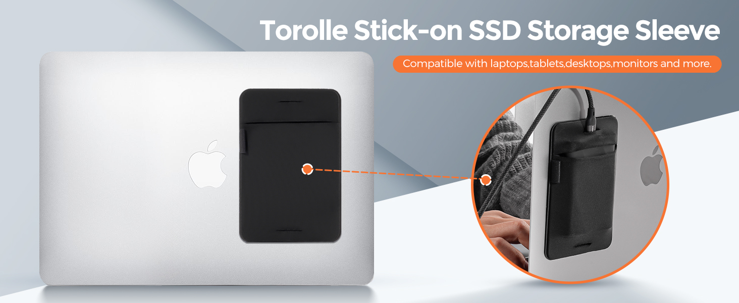 External Hard Drive Holder for Laptop