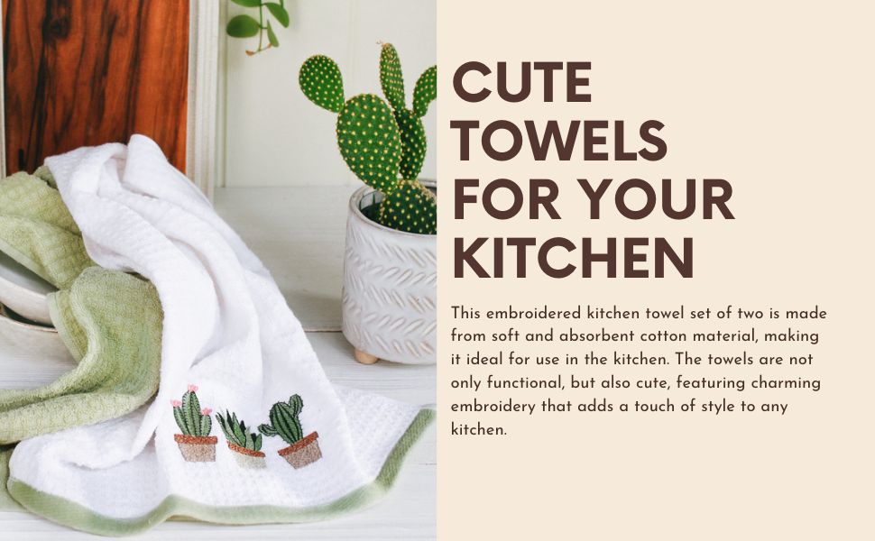 100% cotton kitchen towel set of 2 tea towels dish towels hand towels for kitchen 