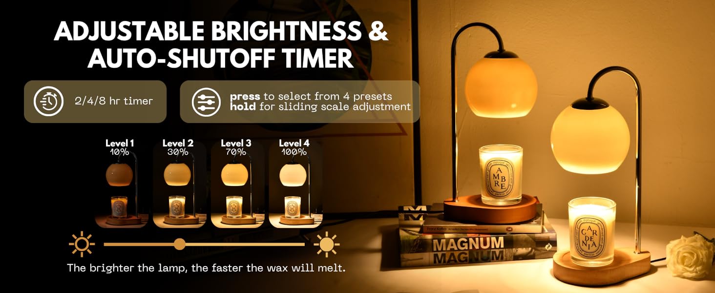 feature showcase - timer, adjustability, both products featured