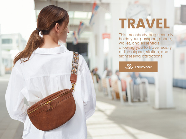 crossbody waist pack for women