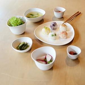 Amazon｜砺波商店 日本製 三角小鉢 むすびボール 落としても割れ