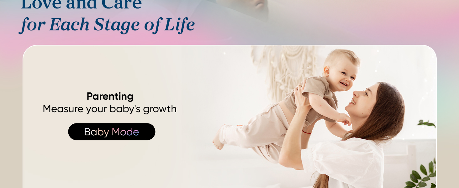Etekcity Smart Scale: Baby Mode