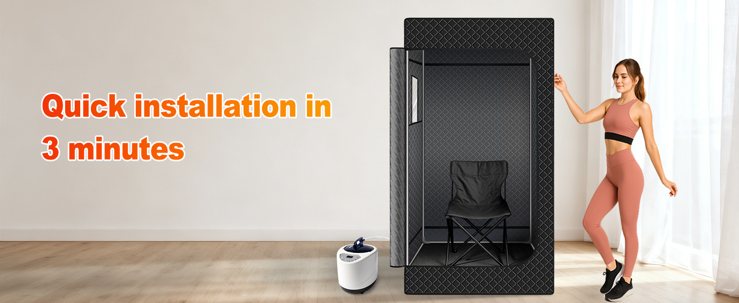 Portable Steam Sauna for Home