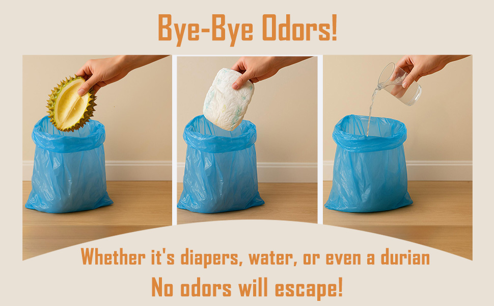 Diaper pail refill bags for Dekor Classic pail