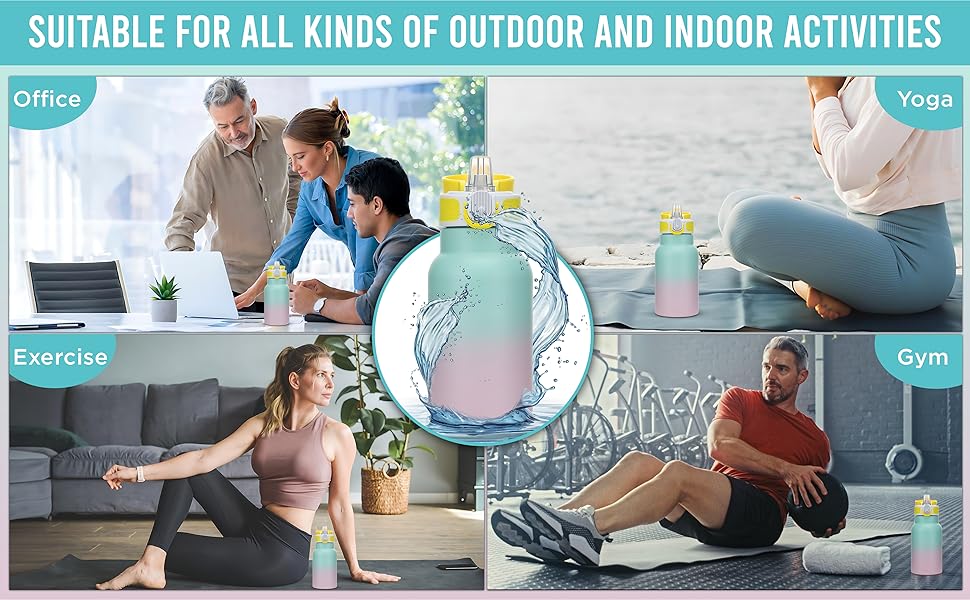 water flask metal water bottle waterbottle water bottle stainless steel insulated water bottles