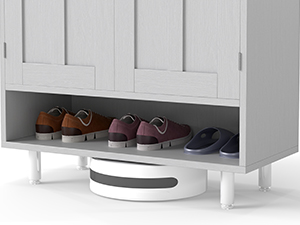 White Shoe Cabinet