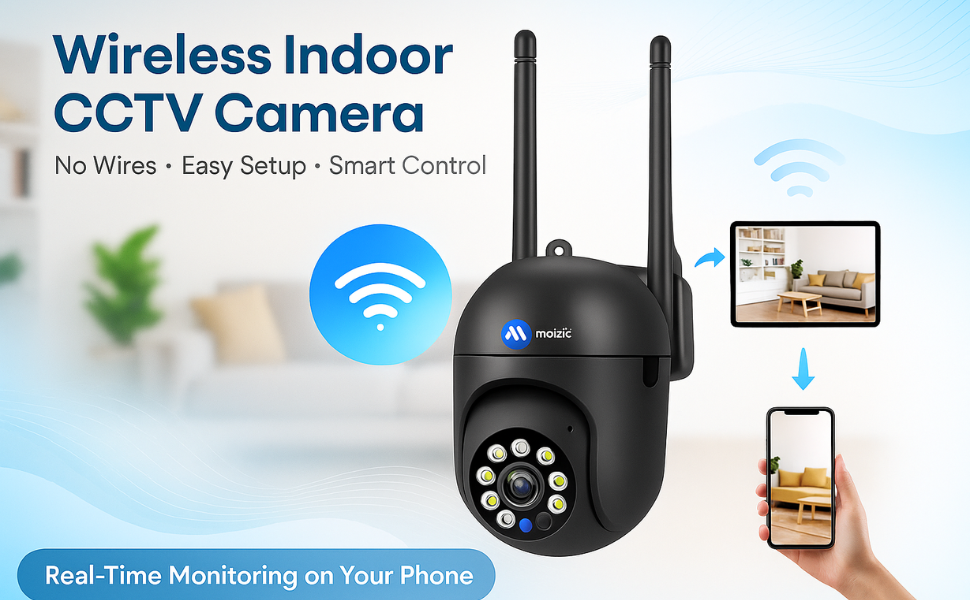 wireless indoor cctv camera
