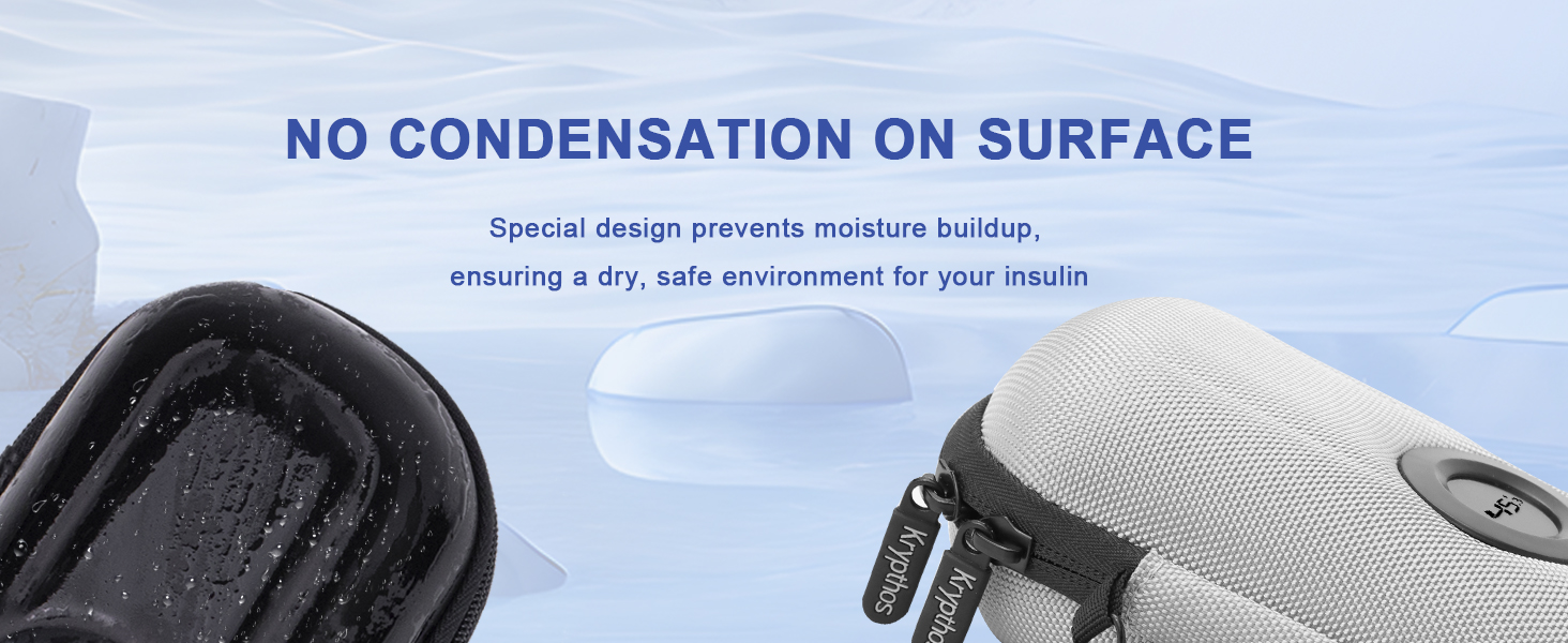 No condensation on surface