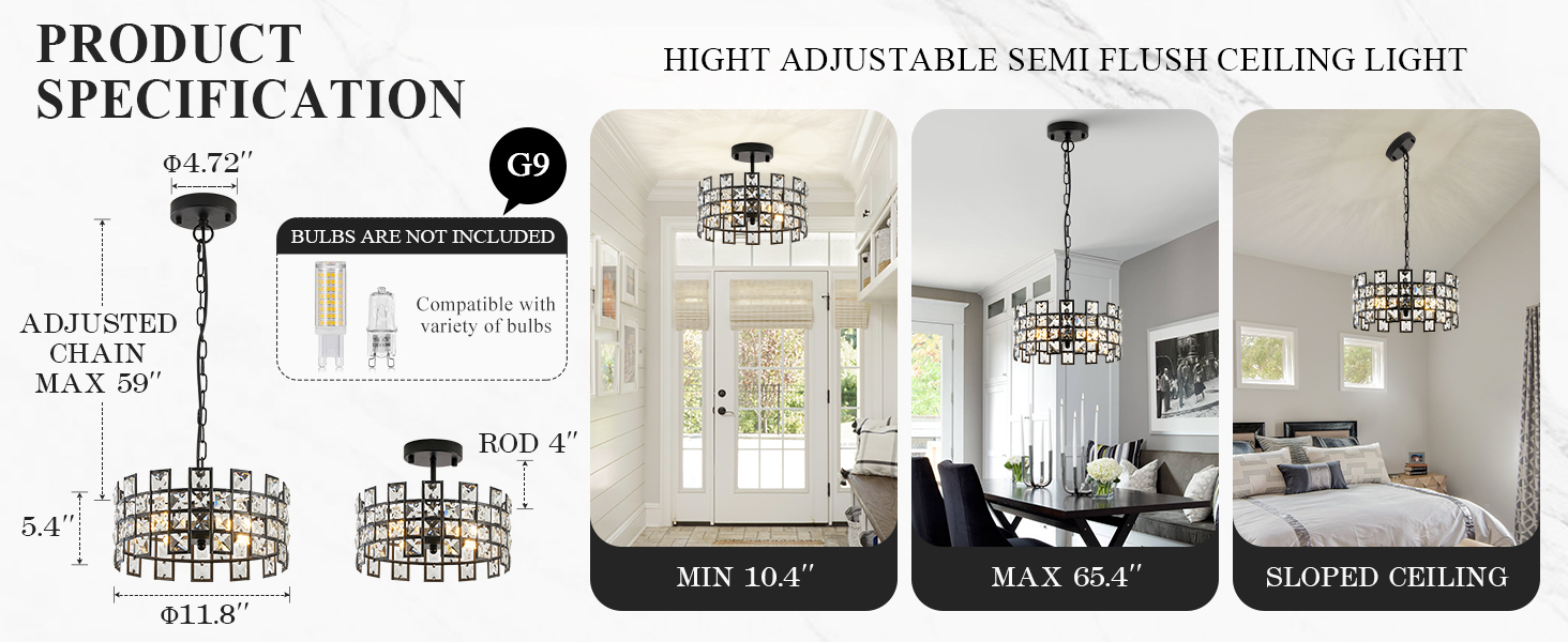 crystal pendant lignt modern black pendant lighting small chandelier kitchen dining toom entryway