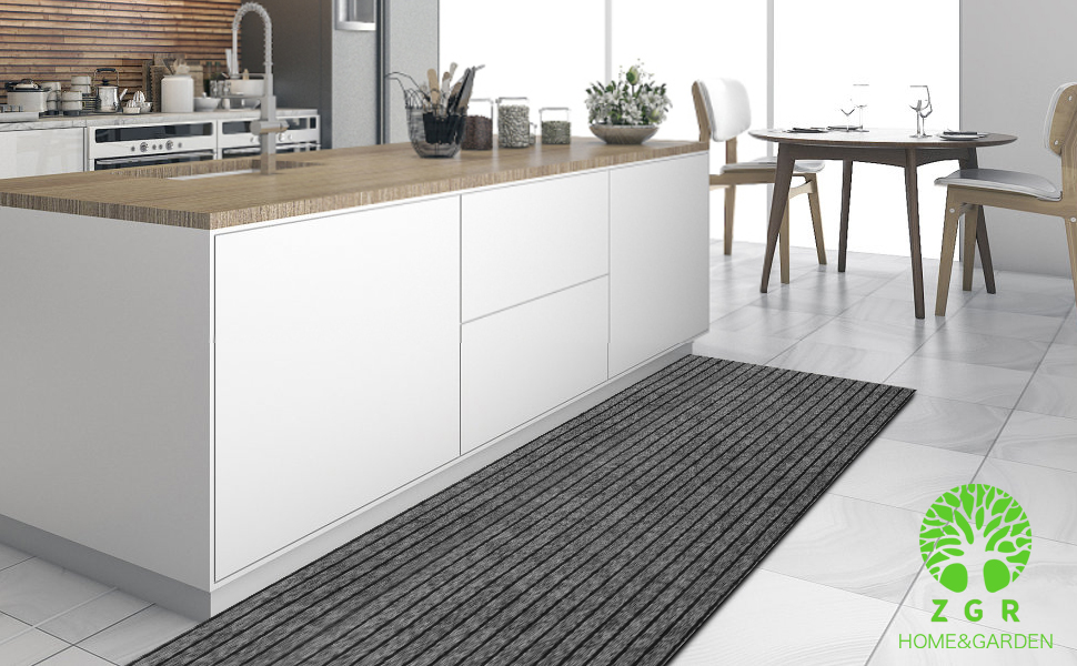 Custom Size Runner Rug 2 ft x 20 ft, ZGR Carpet Runners