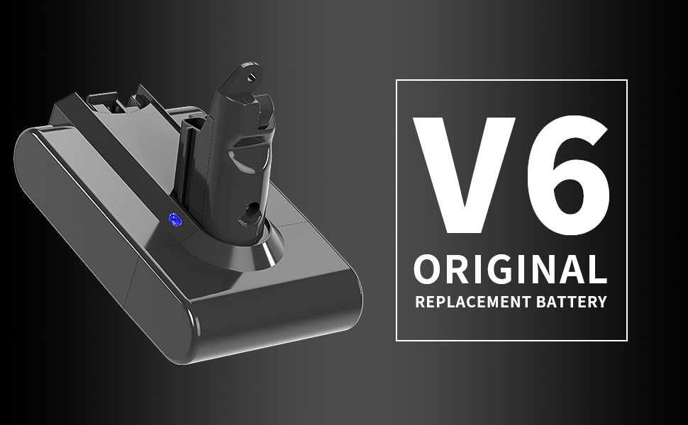 21.6V 6000mAh V6 Replacement Battery for V6 Series V6 Animal Absolute