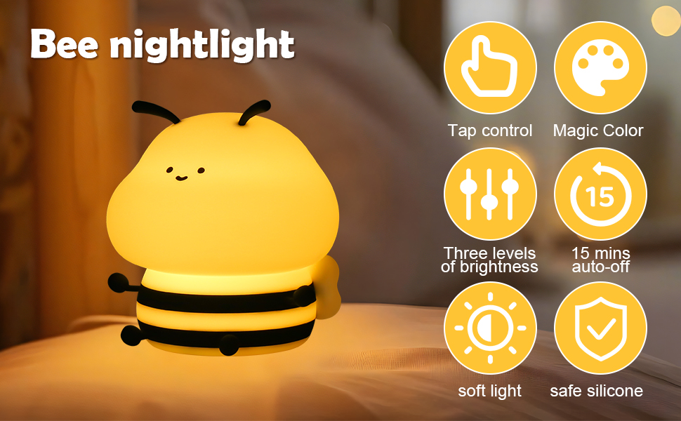 Bee nightlight