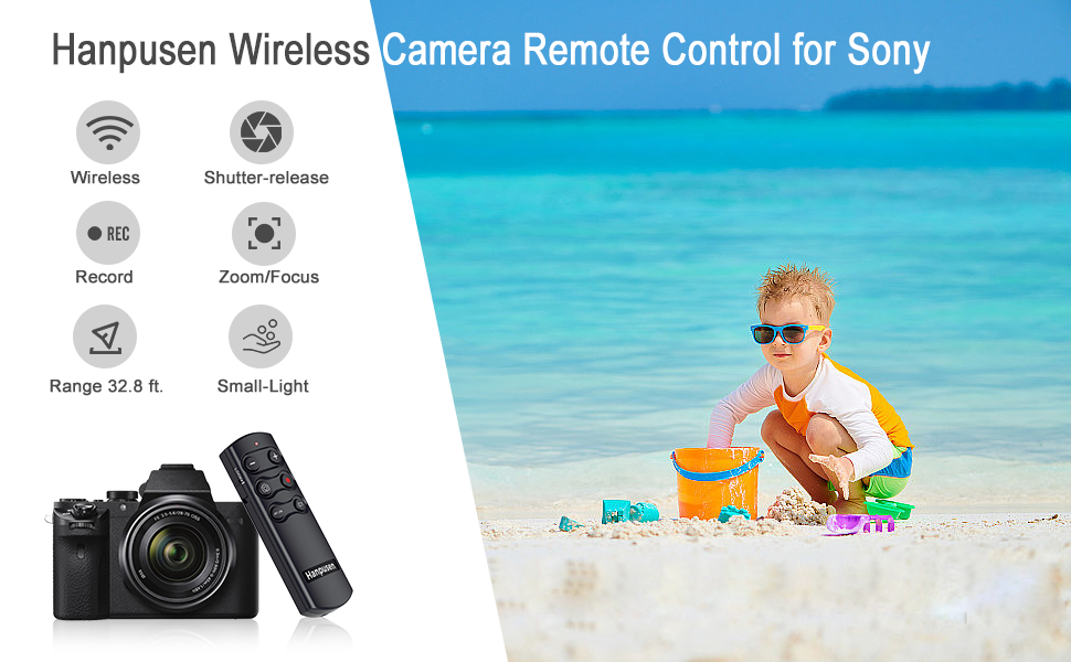 for sony wireless camera remote control
