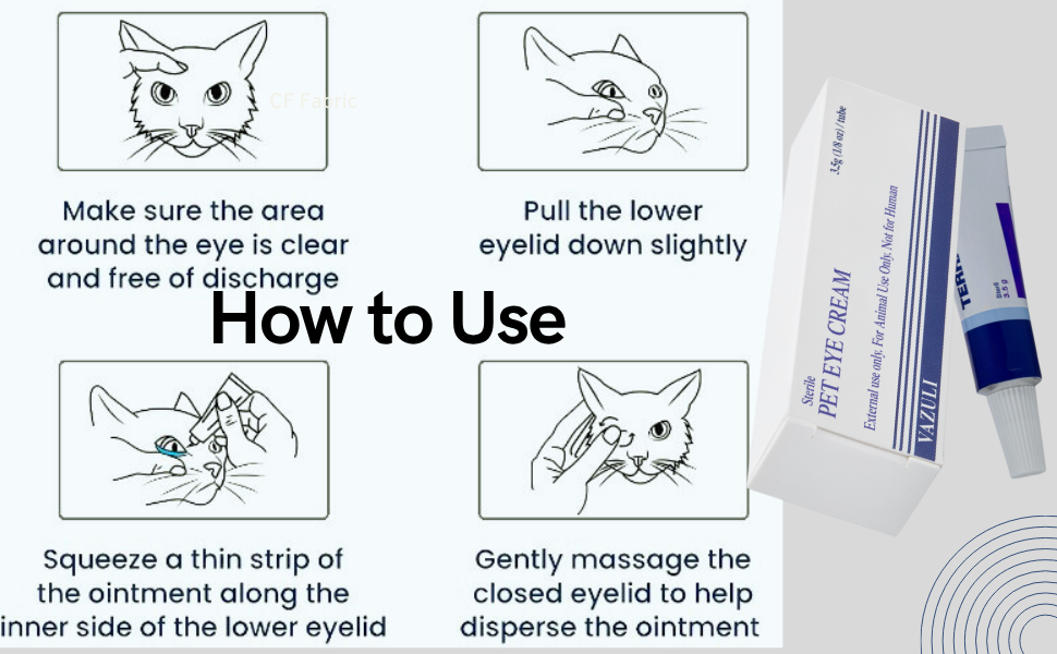 pet eye cream ointment drop cat dogs rabbit animal birds Health vazuli veterra