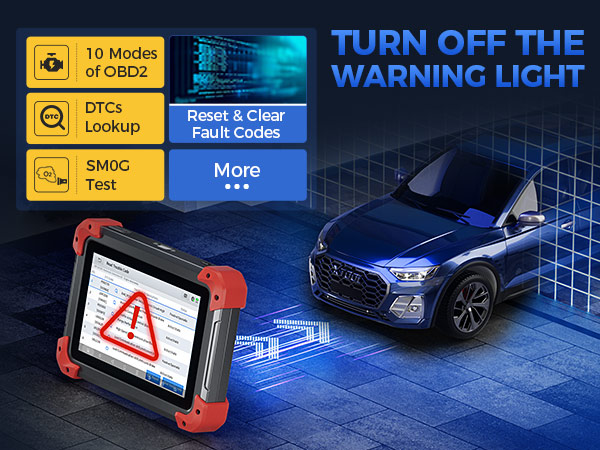 Turn off the warning light