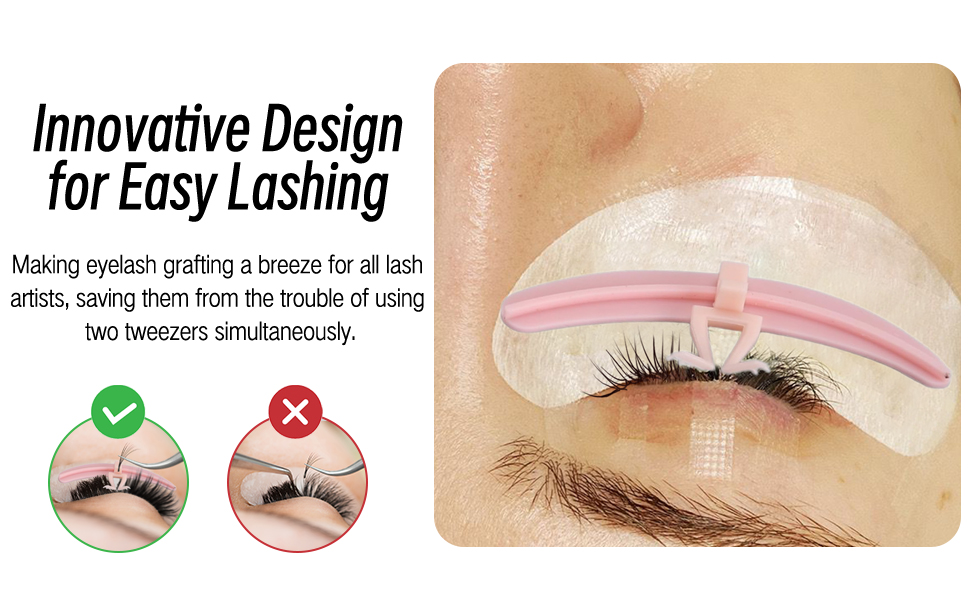 Professional Eyelash Separator Lash Extension Makeup Tool for Cosmeticians and Beginners