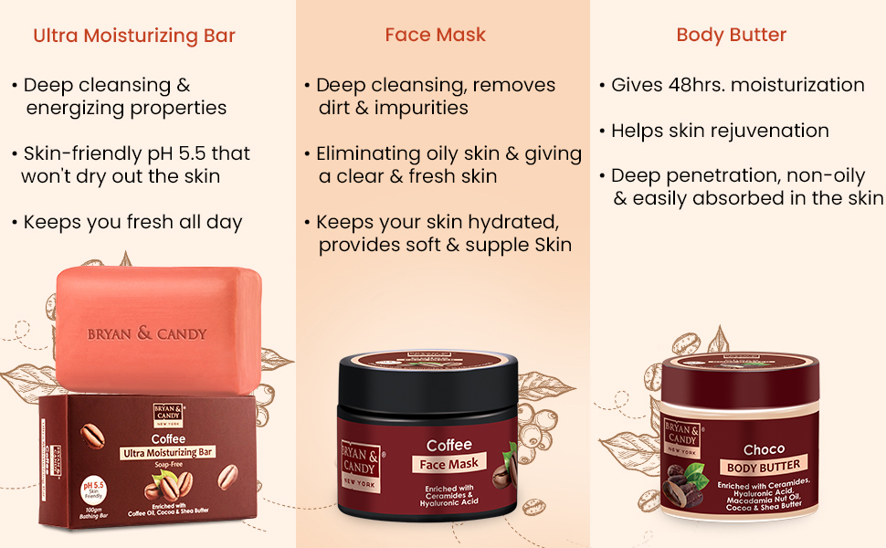 bryan and candy coffee tub kit gift set for women and men