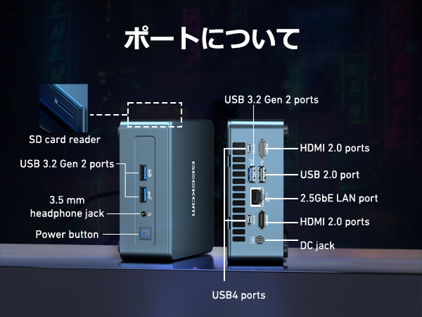 PC周辺機器 TS M910S i7 8GB 1TB n5ksbvb Amazon.co.jp: GEEKOM Mini IT13 ミニPC、最新第13世代 Core i7