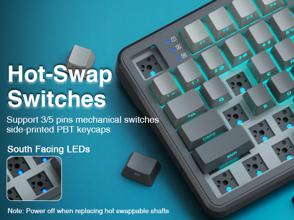 AULA F108 PRO - Hot-swappable Custom Keyboard