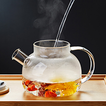 Amazon | ポカロティー ガラス急須 ティーポット 耐熱 透明