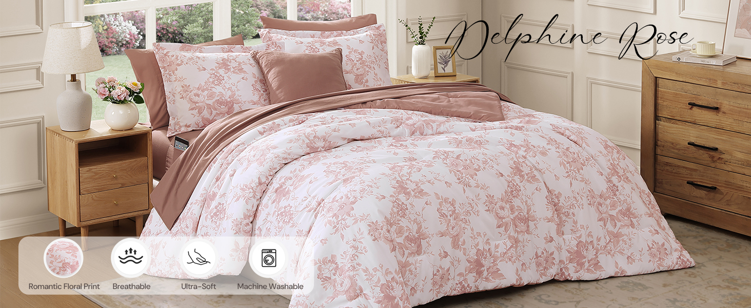 floral comforter