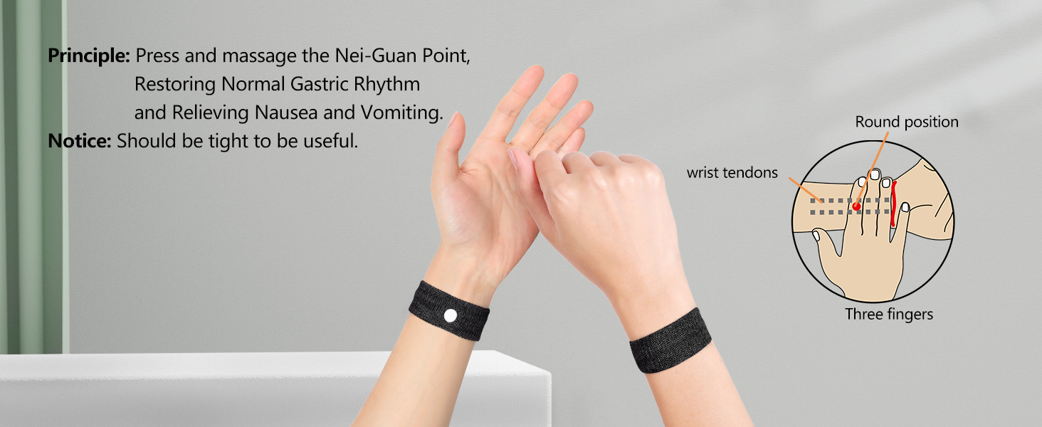 Cozyhealth Motion Sickness Wristband, AntiNausea