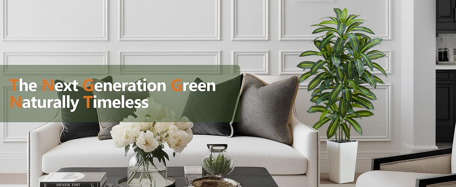 artificial tree fake plant indoor outdoor decor faux floor plant realistic greenery home office