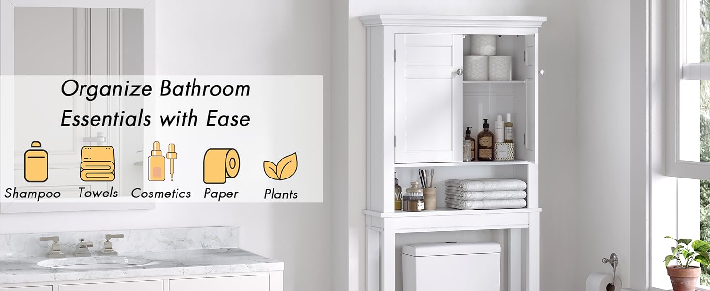 Above The Toilet Storage Cabinet