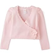 Gymboree Girls' and Toddler Ballerina Wrap Front Sweater