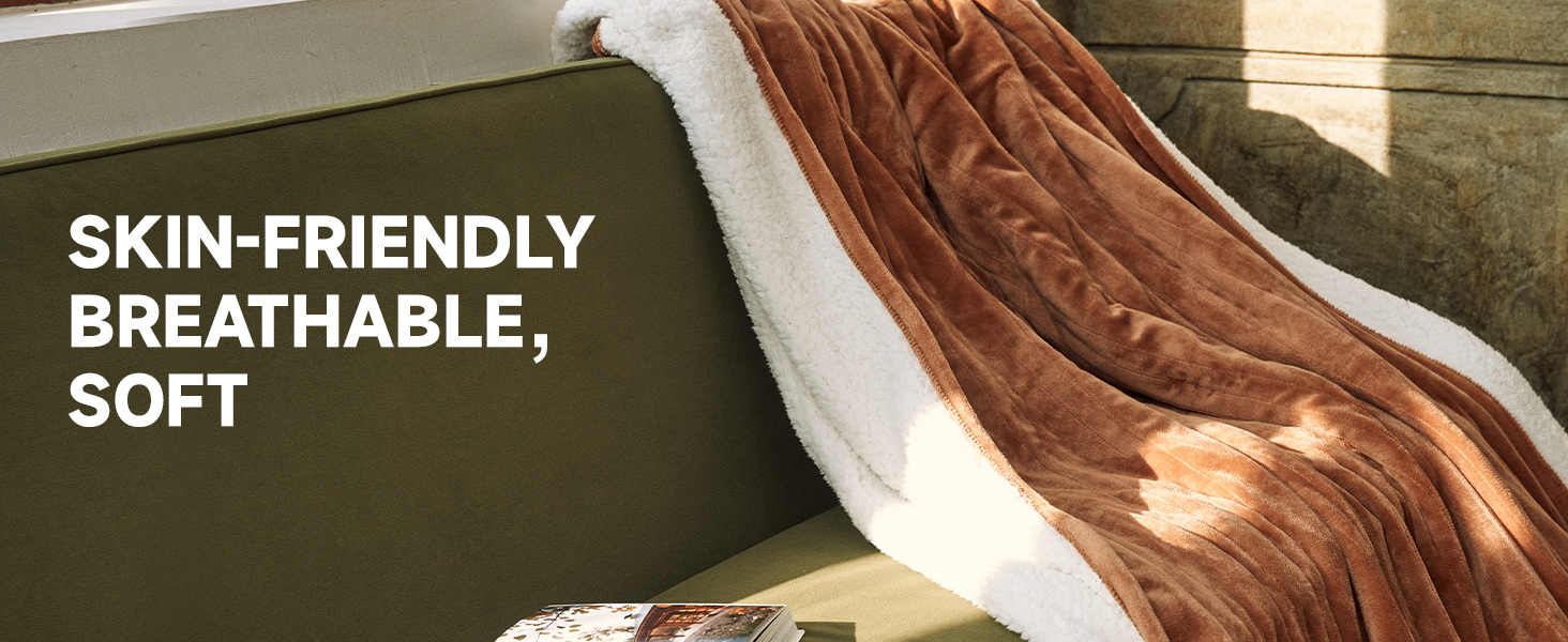 Gotcozy Heated Blanket Queen Size Electric Blanket with Dual