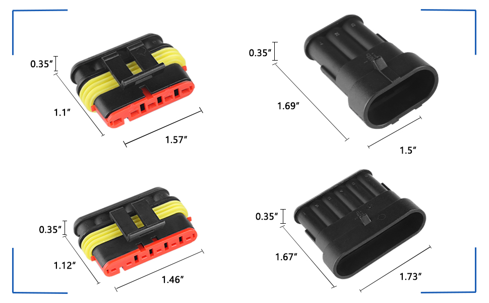 male female plugs