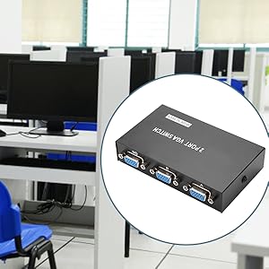Switch VGA 2 Ingressi 1 Uscita - Splitter Monitor Per Computer E Proiettori