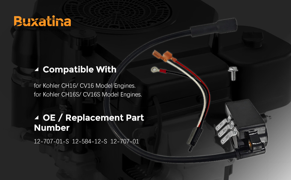 Buxatina 12-707-01-S Engine Ignition Module for Kohler CV16