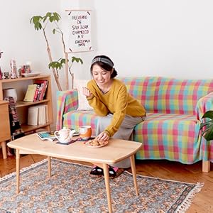 Amazon｜イタワマルチカバー セミダブル 270×180cm カラフル ZGWIB2362