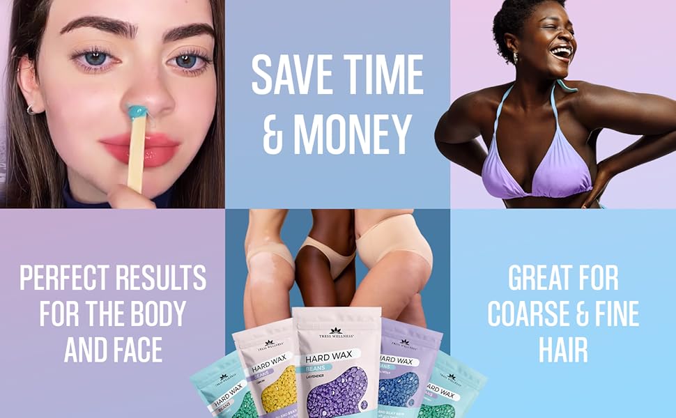 Tress Wellness Waxing Kit Easy to use Digital Display