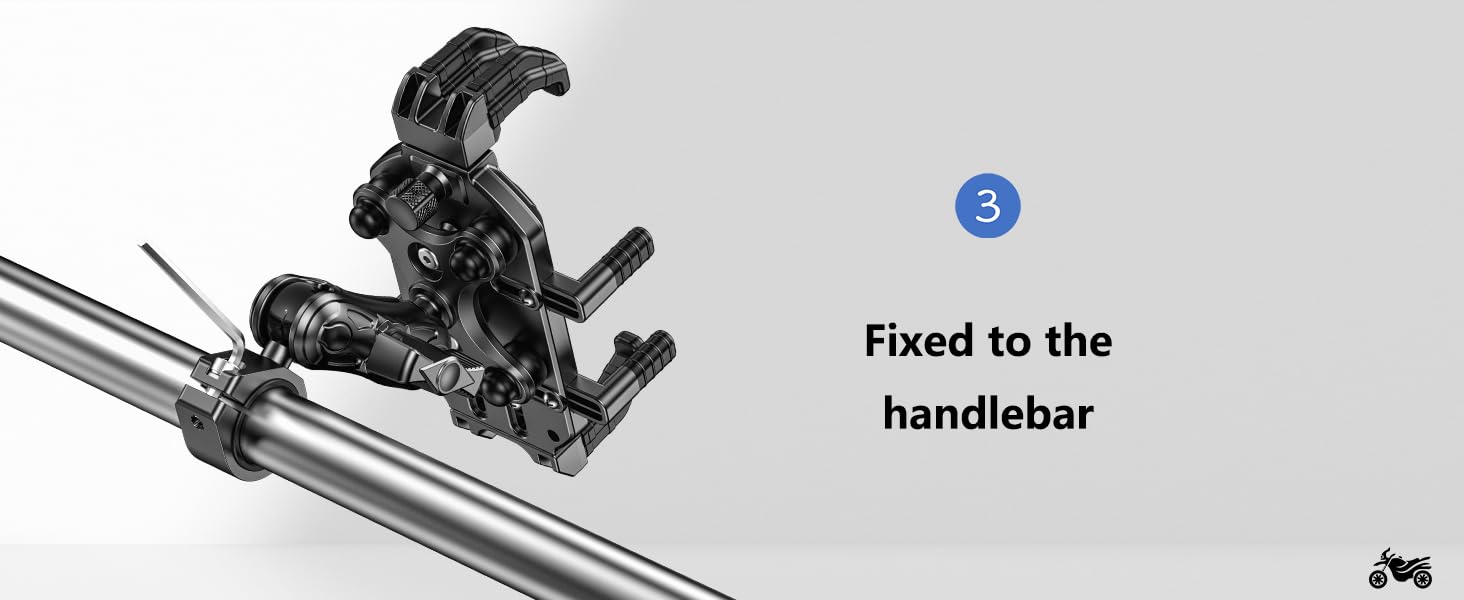 motorcycle cell phone mount