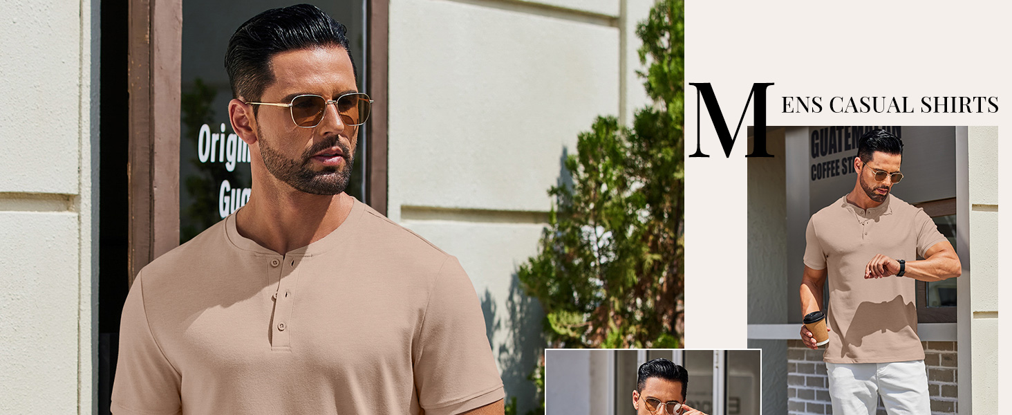 Men's Henley Shirts