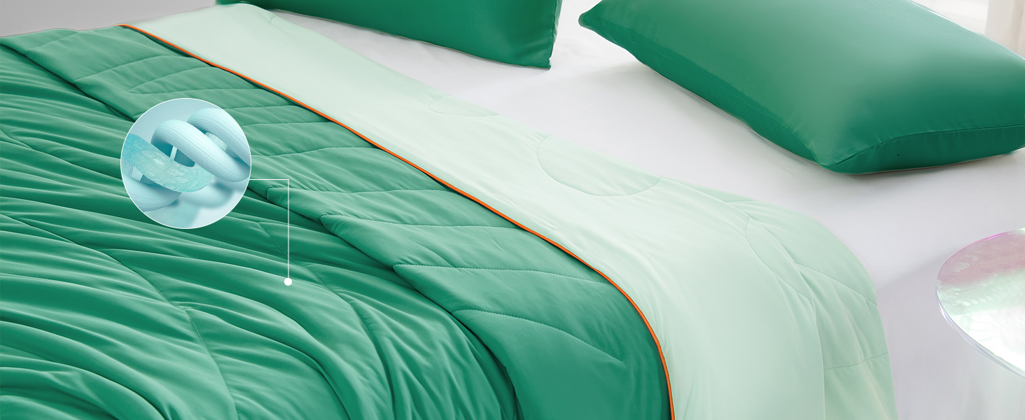 Mr. Sandman Cooling Comforter for Hot Sleepers, Cooling