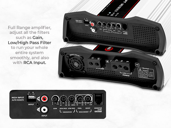 Amazon.com: Taramps MD 1200.1 4-Ohms Car Amplifier, 1200W