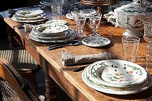 GIEN ロカイユ・ブラン スーププレート 23cm2枚セット GIEN ロカイユ・ブラン スーププレート 23cm2枚セット